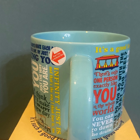 NIB Mr. Rogers Sweater Changing Mug - Heat Reactive - Picture 4 of 7